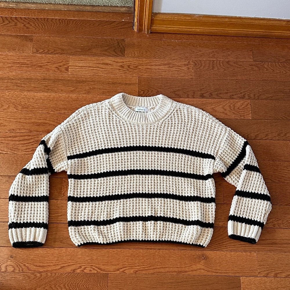 Ya Ya & Co Striped Knit‎ Sweater